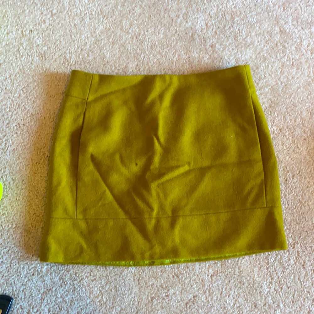 Wool skirt